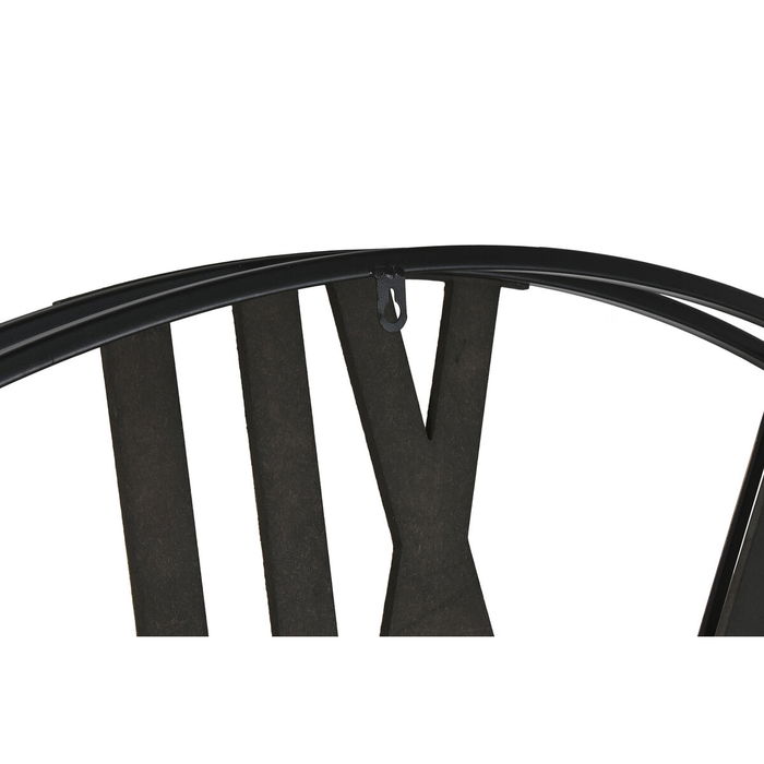 Horloge Murale Home ESPRIT Blanc Noir Doré Métal 142 X 9 X 142 cm