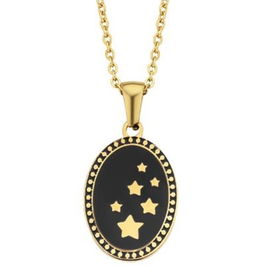 Pendentif Femme CO88 Collection 8CN-26134 Doré Noir