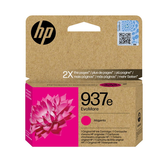 HP 937e EvoMore Magenta Haute Capacité HP 937e EvoMore Magenta Haute Capacité