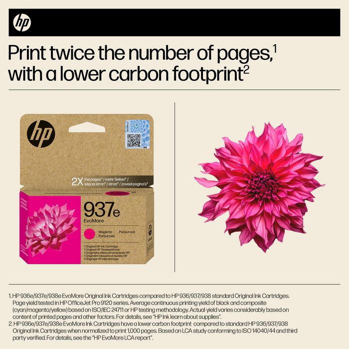 HP 4S6W7NE Cartouche de tinte originale magenta 1.650 pages -