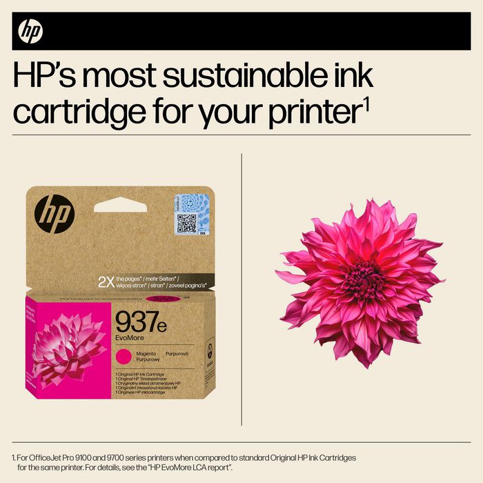 HP 4S6W7NE Cartouche de tinte originale magenta 1.650 pages -