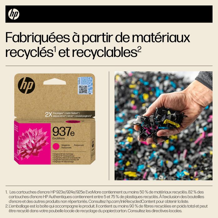 HP 4S6W7NE Cartouche de tinte originale magenta 1.650 pages -