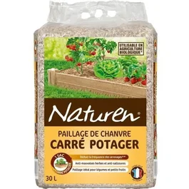 Naturen Paillage Carré potager 30 L