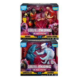 BOTI Godzilla x Kong The New Empire Assortiment de 4 Figurines de 15 cm