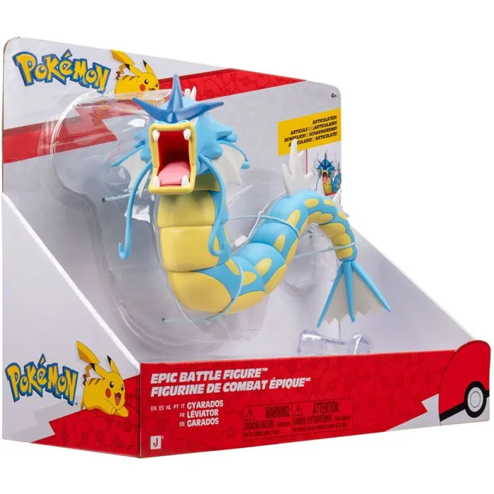 Pokémon Figurine Epic Battle Léviator - 30 cm articulée