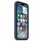Apple iPhone 16 - Coque en silicone avec MagSafe - Denim