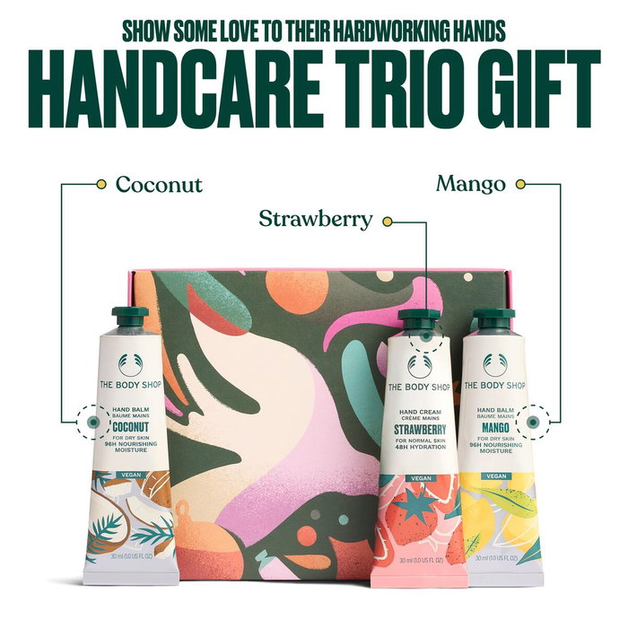 The Body Shop Coffret trio de soins des mains 3 pièces