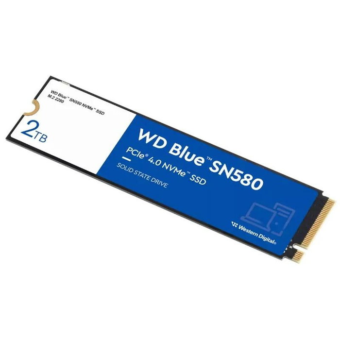 Western Digital Blue SN580 SSD NVMe Interne 2To M.2 PCIe Gen4