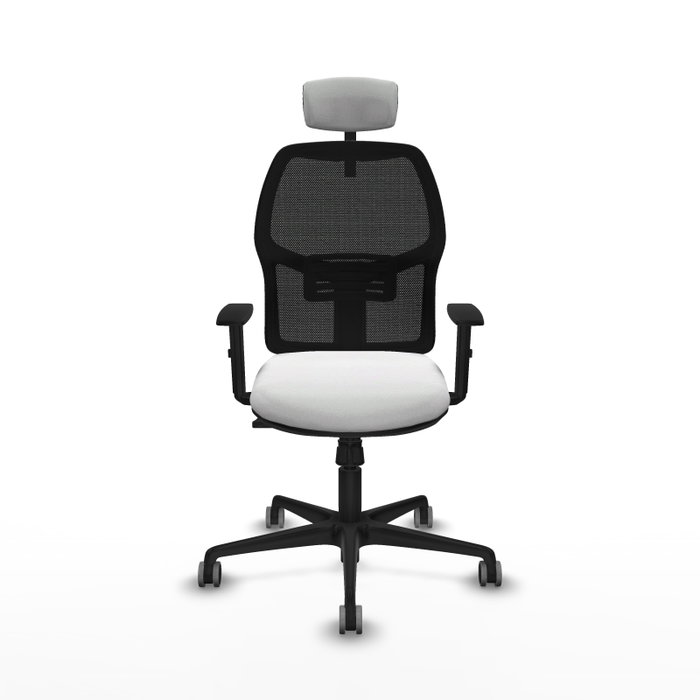 PIQUERAS Y CRESPO Chaise Alfera Synchro Blanc et Noir