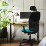 PIQUERAS Y CRESPO Chaise Alfera Synchro Blanc et Noir