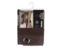 Giftdecor Rideau 140x260 cm 6 œillets à œillets Marron Polyester (Set de 6)
