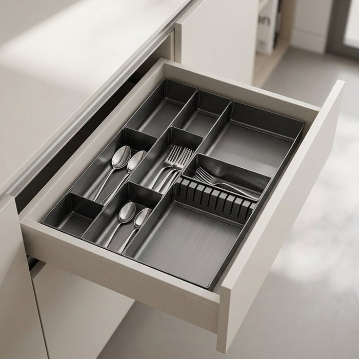 HERRAJES ALK Cuvierte modulaire en aluminium anthracite HERRAJES ALK Cuvierte modulaire en aluminium anthracite
