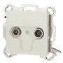 GSC Evolution Base de TV y FM empotrable Gamma Blanco