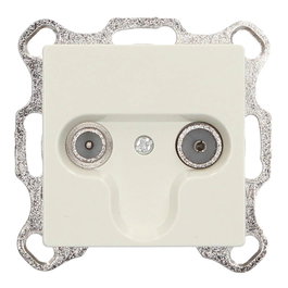GSC Evolution Base de TV y FM empotrable Gamma Blanco
