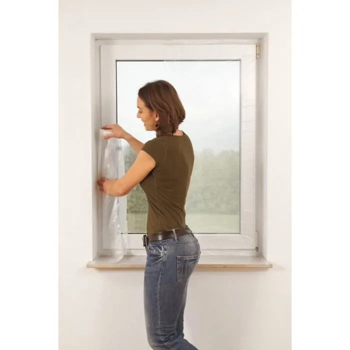 Wagner Kit de masquage et protection Universal pour la peinture - Bâche 4x6 m, films et adhésif premium avec cutter inclus