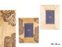 GIFTDECOR Lot de 6 cadres photo Hamsa 10 x 15 cm, Blanc-Naturel