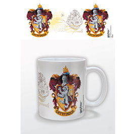 PYRAMID Tasse Harry Potter Maison Gryffindor en céramique - 325 ml - 12 x 9 x 10,5 cm