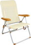 JugaToys Chaise de plage multiposition en aluminium arena