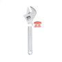 Clé ajustable Workpro 375 mm, acier chrome vanadium, ouverture max 50 mm, double graduation métrique/pouces