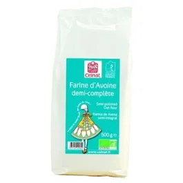 CELNAT Farine d'avoine semi-intégrale BIO 500g