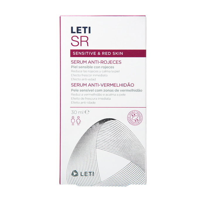 Leti Pharma LETISR SENSIBLE & PEaux ROUGES sérum anti-rougeurs 30 ml Leti Pharma LETISR SENSIBLE & PEaux ROUGES sérum anti-rougeurs 30 ml