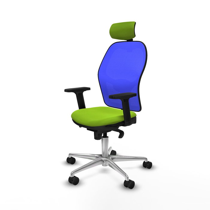 Piqueras y Crespo Chaise de Bureau avec Appui-tête Jorquera 2D086N2 Pistache