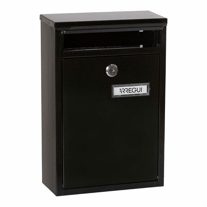 Boîte aux lettres Arregui Noir Acier 22 X 8 X 32 cm