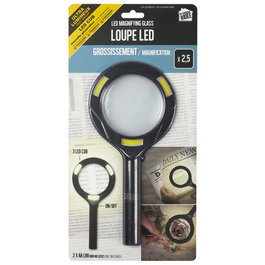 Je cherche une Idee Loupe de lecture 2,5x avec LED COB