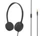 Elbe AU-789-CC Casque Audio Circum-Aural Ultraléger Noir avec Câble 1,2 m, Son Naturel et Clair