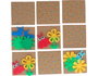 Innspiro Kit de 830 formes de fleurs précoupées en mousse EVA (20-45mm)
