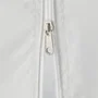 BORNEO Tonnelle de jardin pliante avec cadre blanc et toile écru - 4 parois et sac de transport - Dimensions 3x3 m