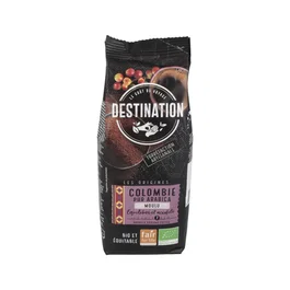 Destination Café Colombie 100% Arabica Moulu Bio 250g