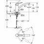 Grohe Swift Mitigeur évier de cuisine monocommande chromé