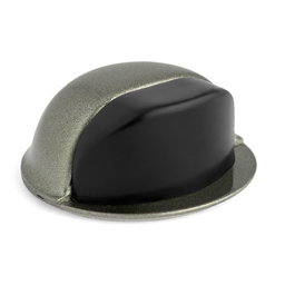 BRINOX Tope de porte adhésif avec protection en caoutchouc Bronze B90040I