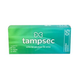 TAMPSEC Tampons pour incontinence urinaire régulière, 5 unités