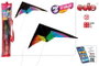 Color Baby - Comète nylon pop-up Magic 125 cm - Modèles assortis - Pour enfants dès 3 ans