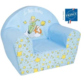 Fun House Fauteuil Club Enfant Le Petit Prince - Mousse Légère, Housse Lavable - Origine France Garantie - Dimensions 42 x 52 x 33 cm