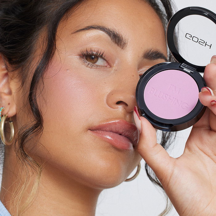 Gosh JE ROUGIS #005 - Rose Shocking 5,5 g Fard à Joues Texture Douce Tenue Prolongée