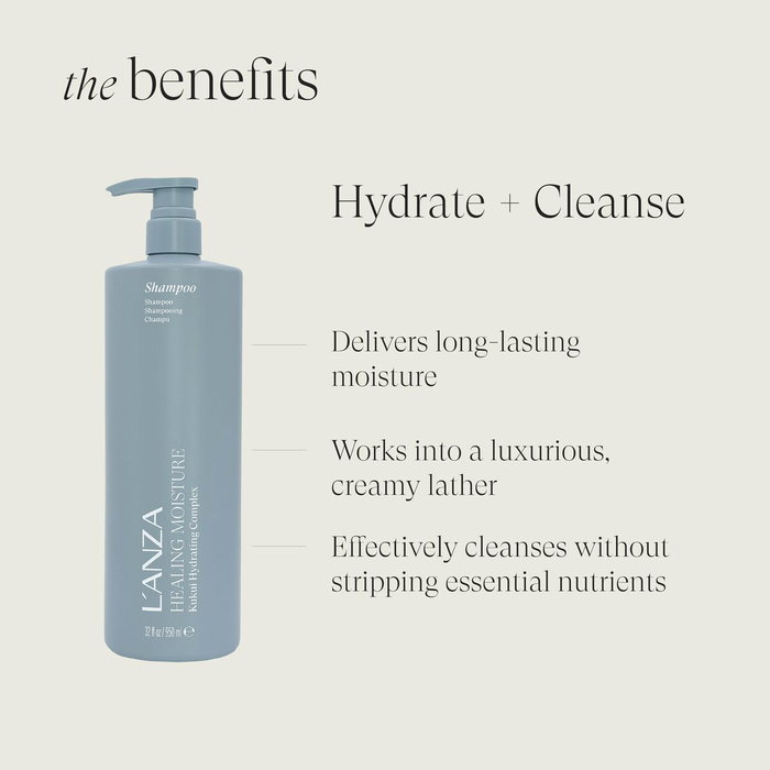 L'ANZA Shampooing hydratant Healing Moisture 950 ml