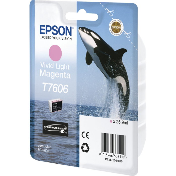Epson Cartouche d'encre Vivid Light Magenta pour SureColor SC-P600