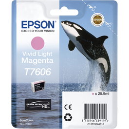 Epson Cartouche d'encre Vivid Light Magenta pour SureColor SC-P600