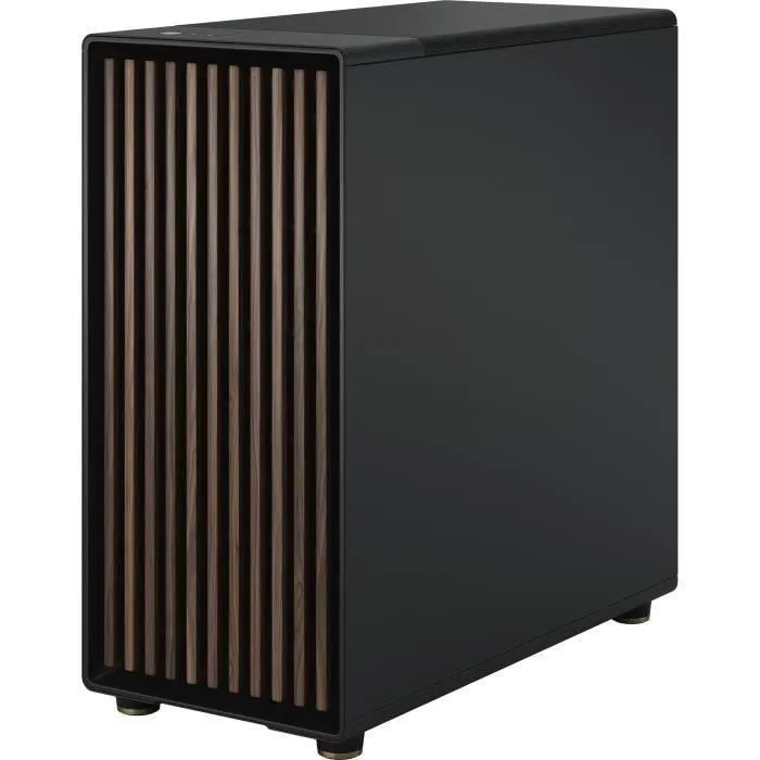 Fractal Design North XL Charbon Noir TG Dark - Boîtier PC E-ATX - Design Bois et Alliage - Ventilation Optimisée - 3 Ventilateurs 140mm - FD-C-NOR1X-02