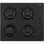 Daewoo BH6GKR40BNL Plaque de cuisson à gaz 4 foyers Noir