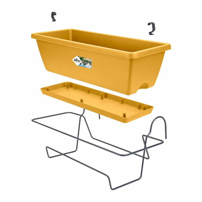 Elho Balconniere Barcelona Allin1 Jaune - 50 cm Elho Balconniere Barcelona Allin1 Jaune - 50 cm