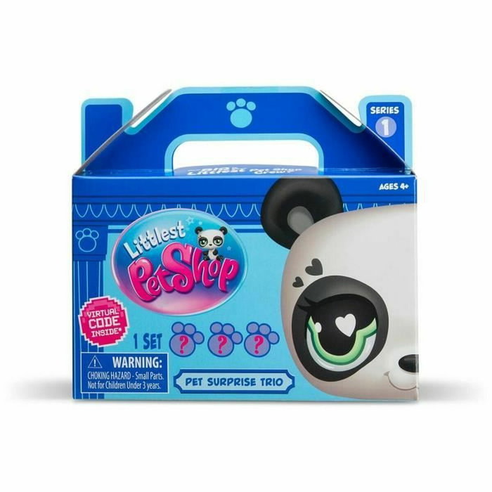 Bandai Littlest Pet Shop - Coffret surprise de 3 animaux de compagnie Bandai Littlest Pet Shop - Coffret surprise de 3 animaux de compagnie