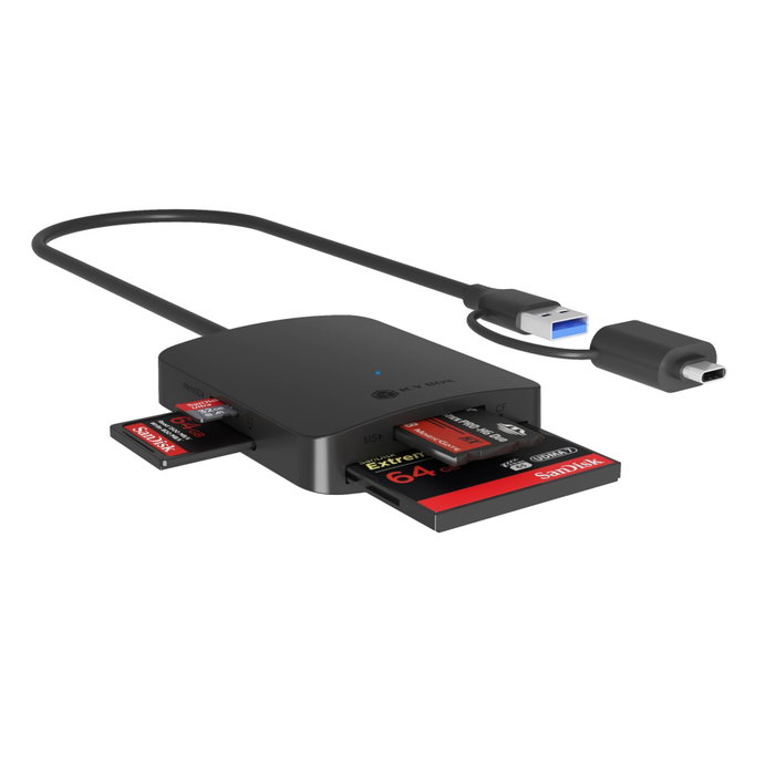 Icy ICY BOX IB-CR302-CU3 Lecteur de cartes USB 3.2 Gen 1