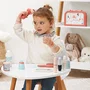 Ecoiffier Mademoiselle 1820 - Valisette Beauté Rétro pour Enfant dès 18 Mois - Coffret Maquillage Jouet avec Accessoires