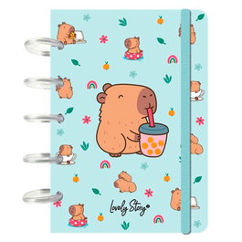 LOVELY STORY Cuaderno A6 Bubble Tea Capibara