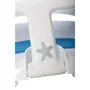 Dreambaby - Siège de bain super confortable avec indicateur de chaleur, ouverture frontale, pour bébé de 6 à 24 mois (jusqu'à 13 kg) - Blanc