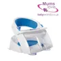 Dreambaby - Siège de bain super confortable avec indicateur de chaleur, ouverture frontale, pour bébé de 6 à 24 mois (jusqu'à 13 kg) - Blanc